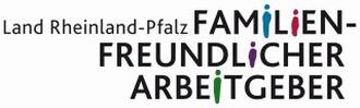 Bild des Textes: Land Rheinland-Pfalz Familienfreundlicher Arbeitgeber