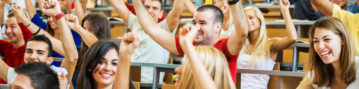 Studierende Menschengruppe